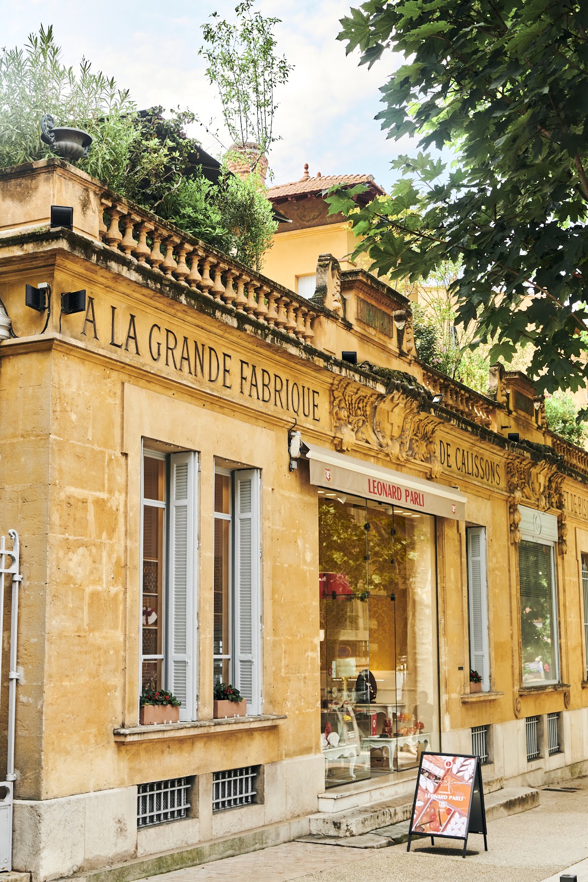 Calissons d'Aix Léonard PARLI - Boutique historique 1920 classée au patrimoine Aixois