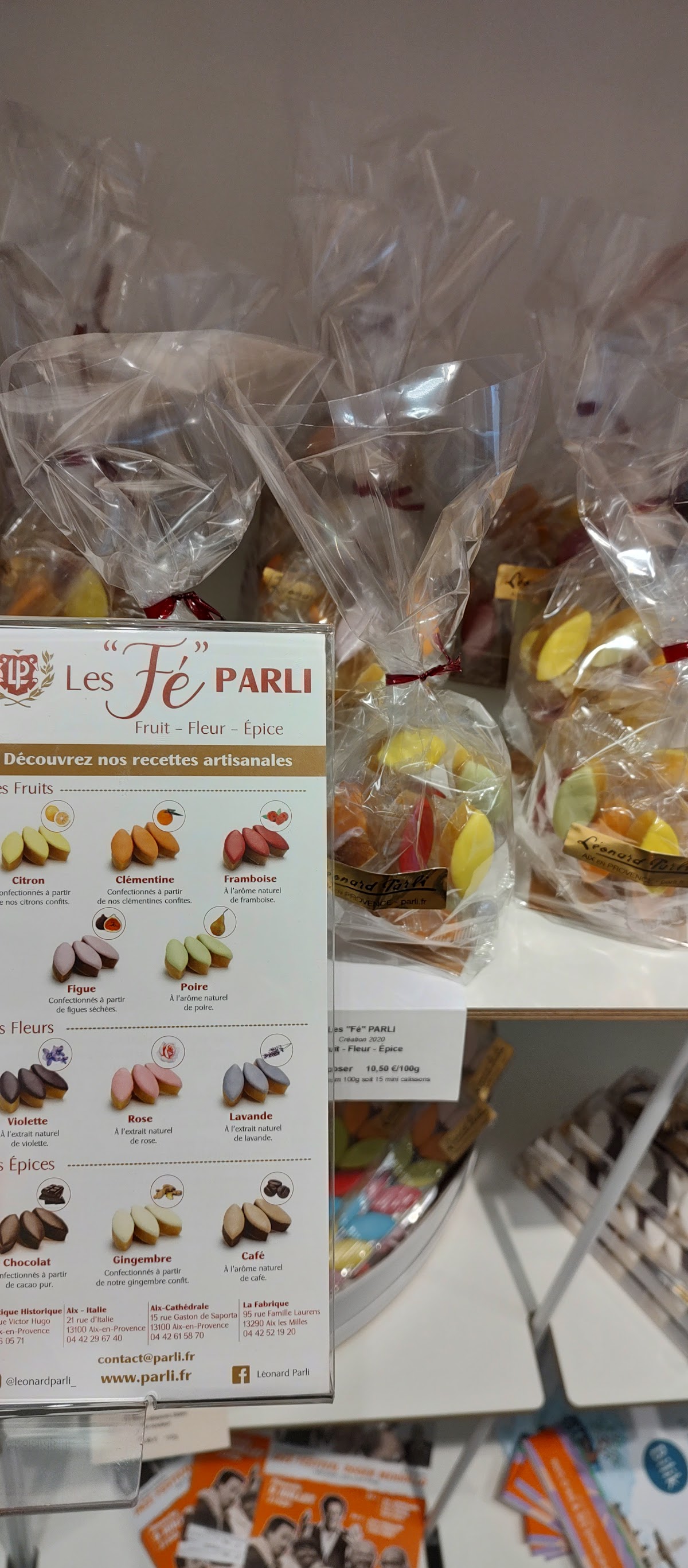 Calissons d'Aix Léonard PARLI - Italie - Photo 4