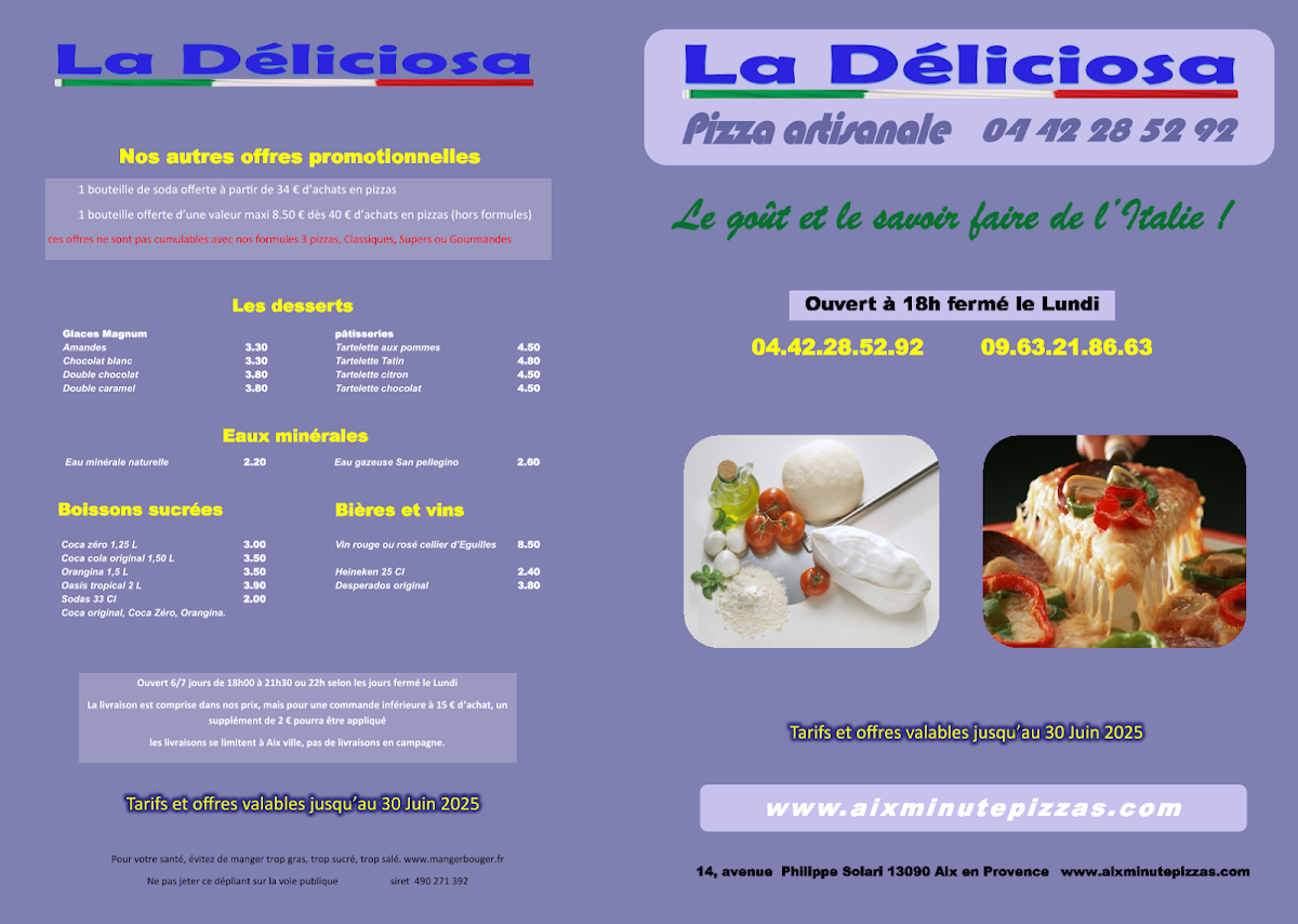 La deliciosa - Minut' Pizza Aix - Photo 10