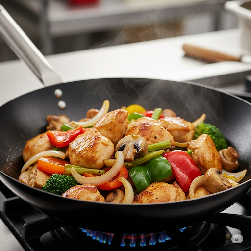 La rôtisserie de St-Cannat . Poulets fermiers cuits à la broche.