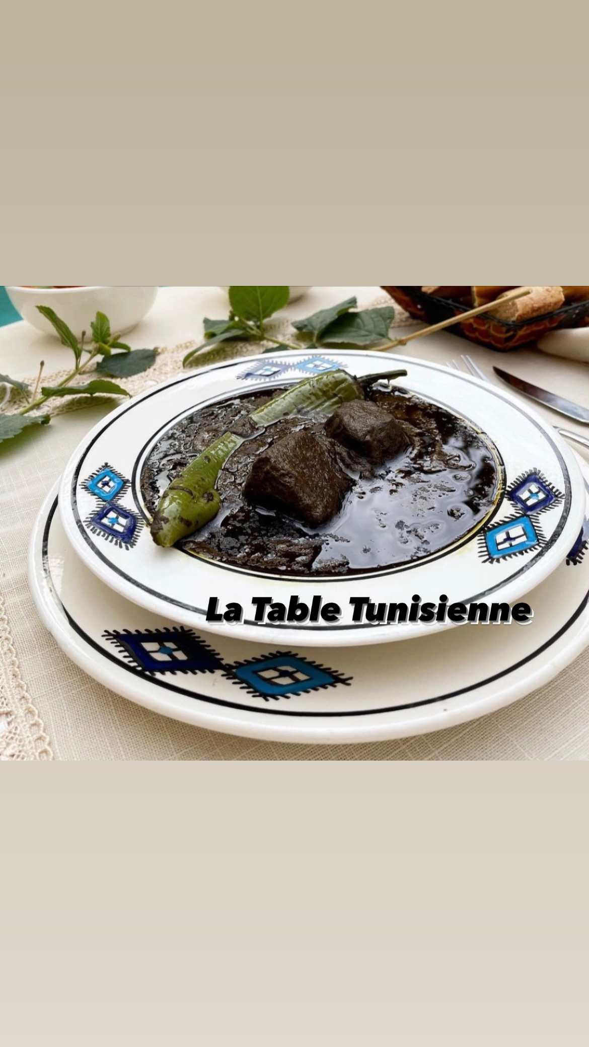 La table tunisienne - Photo 9