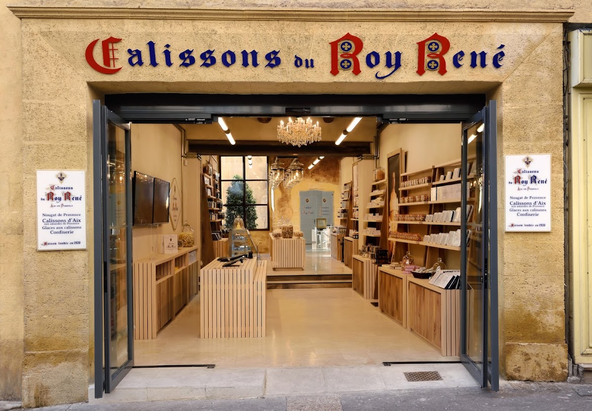 Le Roy René Aix-en-Provence, Confiserie du centre-ville