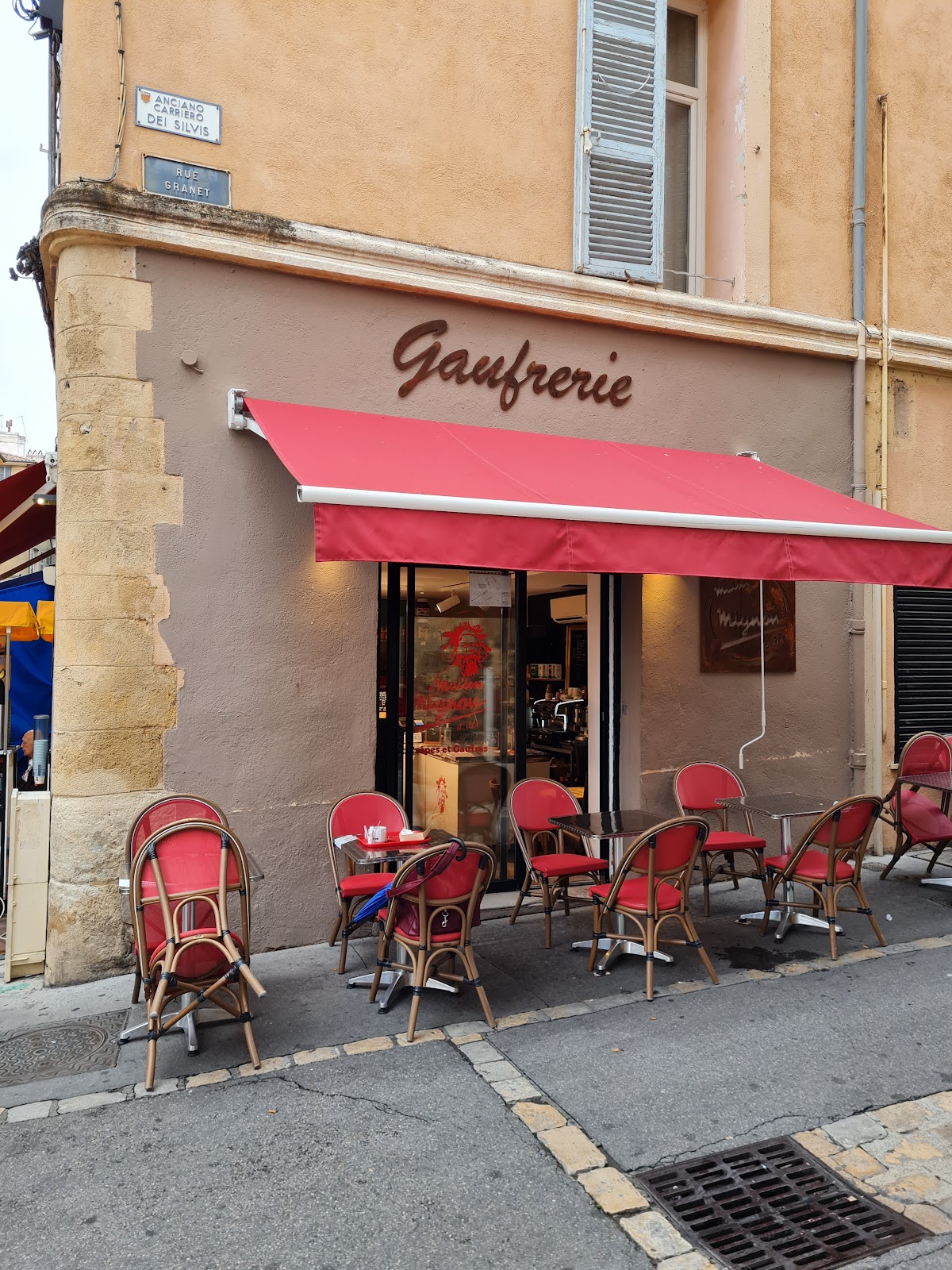 Maison Mignon à Aix - crêpes et gaufres