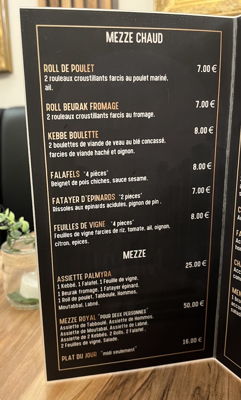 PALMYRA-Restaurant libanais syrien - Photo 3