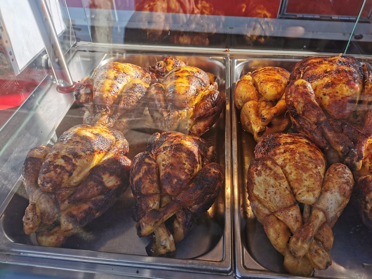 Rôtisserie chicken & chips