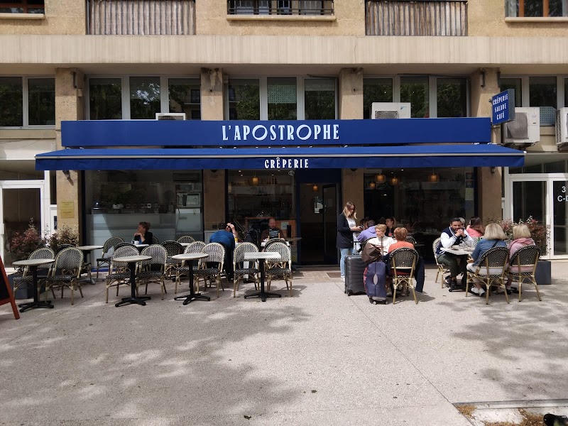 L’Apostrophe – Crêperie à Aix en Provence : Petits-déjeuners, déjeuners gourmands et terrasse ensoleillée