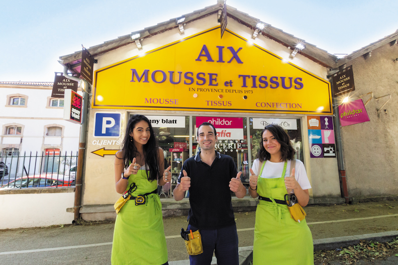 AIX MOUSSE ET TISSUS
