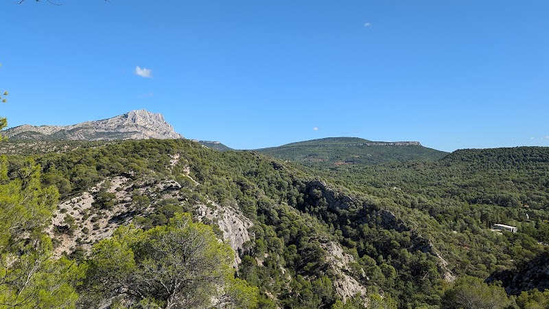 View point to the Sainte Victoire