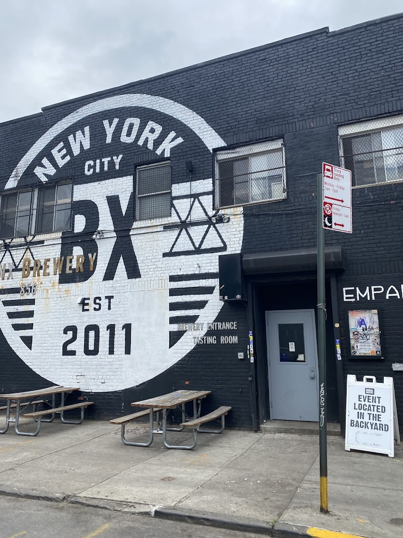Bronx Brewery Back Yard Entrance