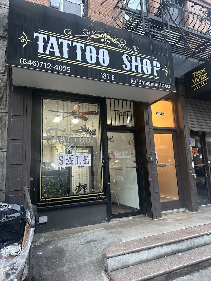 13 Magnum Tattoo Shop