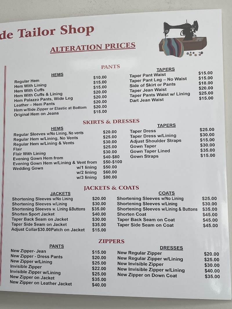 Woodside Tailor Shop 5