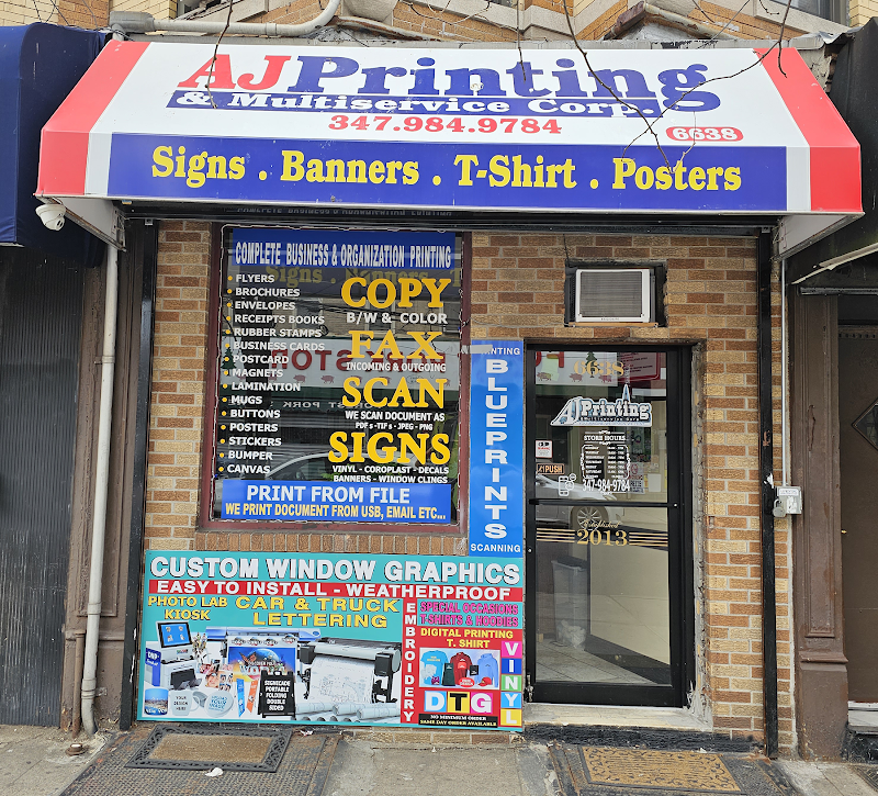 AJ PRINTING & MULTISERVICE CORP.