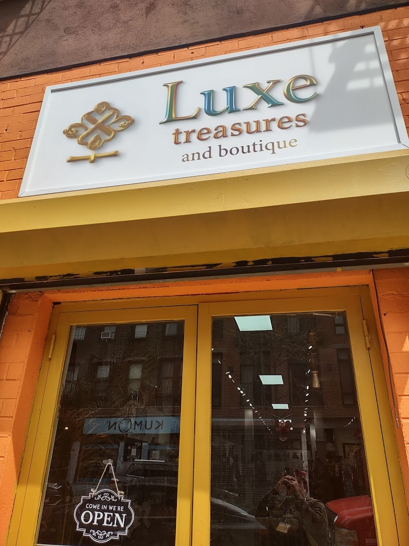 Luxe treasures and boutique